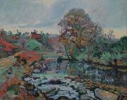 J B Armand  Guillaumin Paysage de la Creuse oil